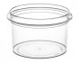 Verzegelbare Slimline TP beker / pot / bak met diameter 95 mm. en inhoud 280 ml.